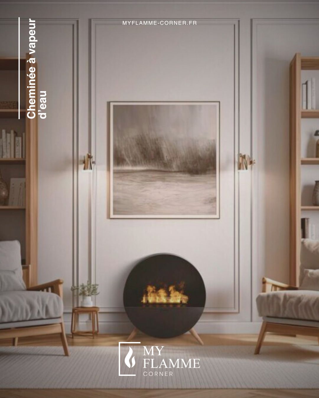 Cheminée à vapeur d’eau - my flamme